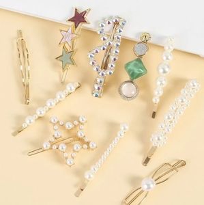 10pcs pearl hair clips
